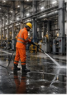 Industrial mechanized cleaning service in Kolkata